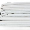 Sábana bajera ajustable bajera ajustable blanca